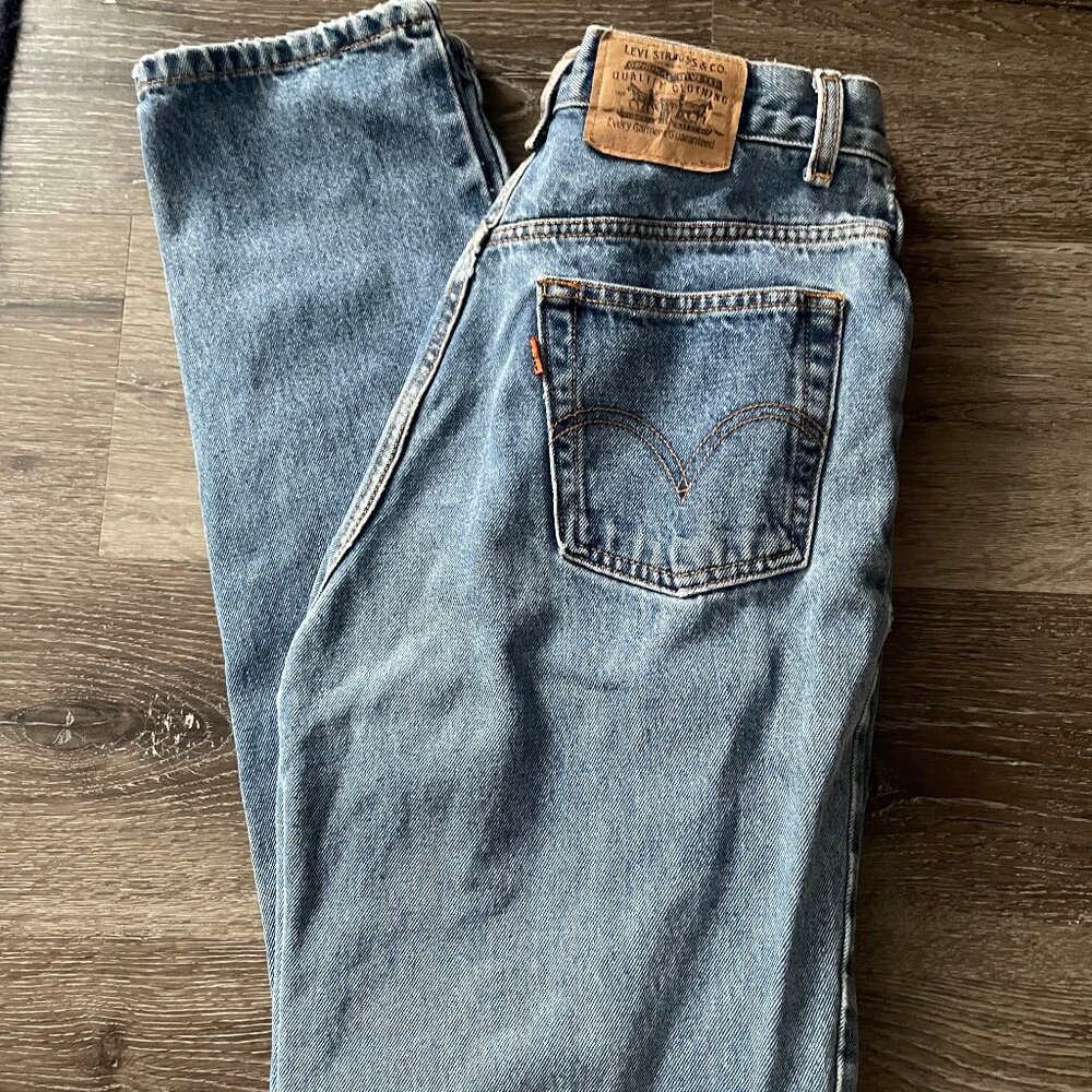 Levi's Orange Tab Jeans